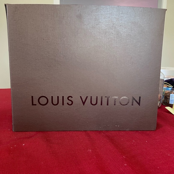Louis Vuitton Brown Mini Lin Canvas Diaper Bag